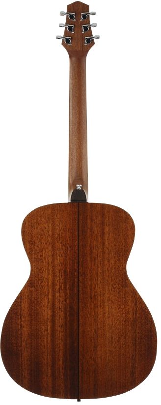Voyage Air VAOM-06 Folding Orchestra Acoustic Guitar (with Gig Bag), Back