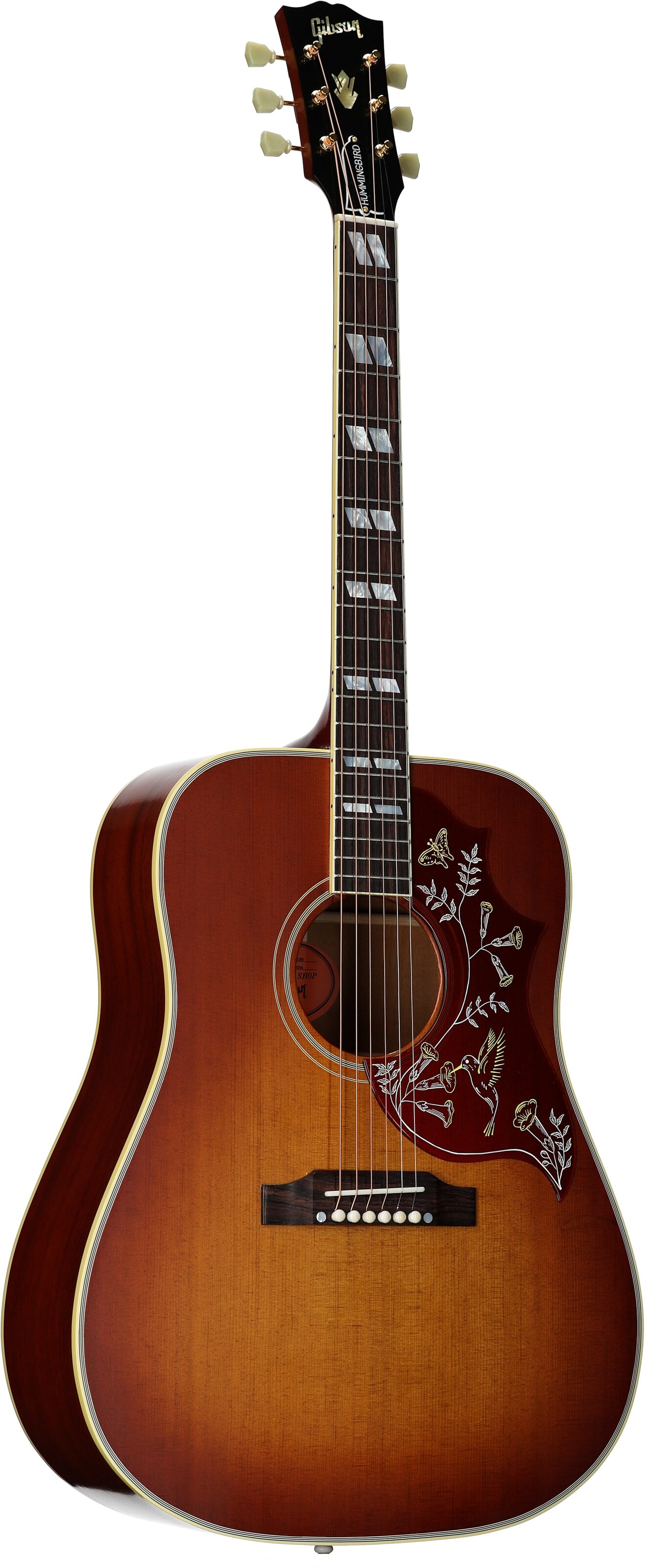 Gibson Custom Shop 1960 Hummingbird Fixed Bridge VOS Acoustic Guitar (with  Case)