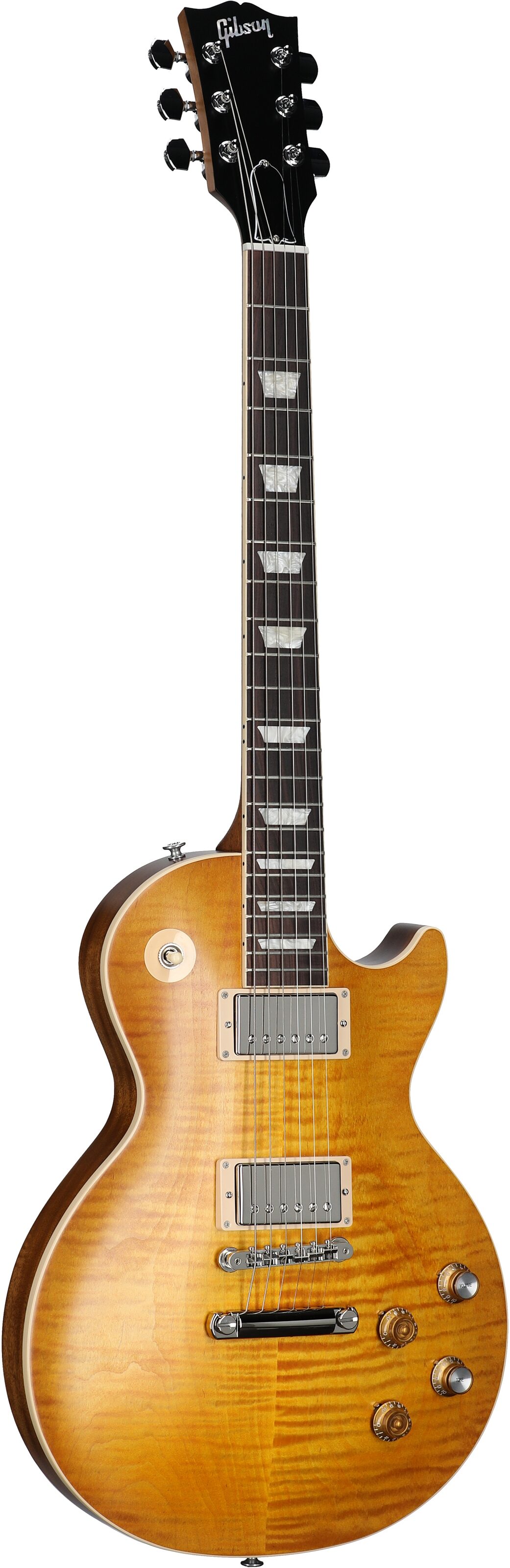 Gibson Kirk Hammett "Greeny" Les Paul Standard (with Case), Greeny Burst, Serial Number 216030044, Body Left Front