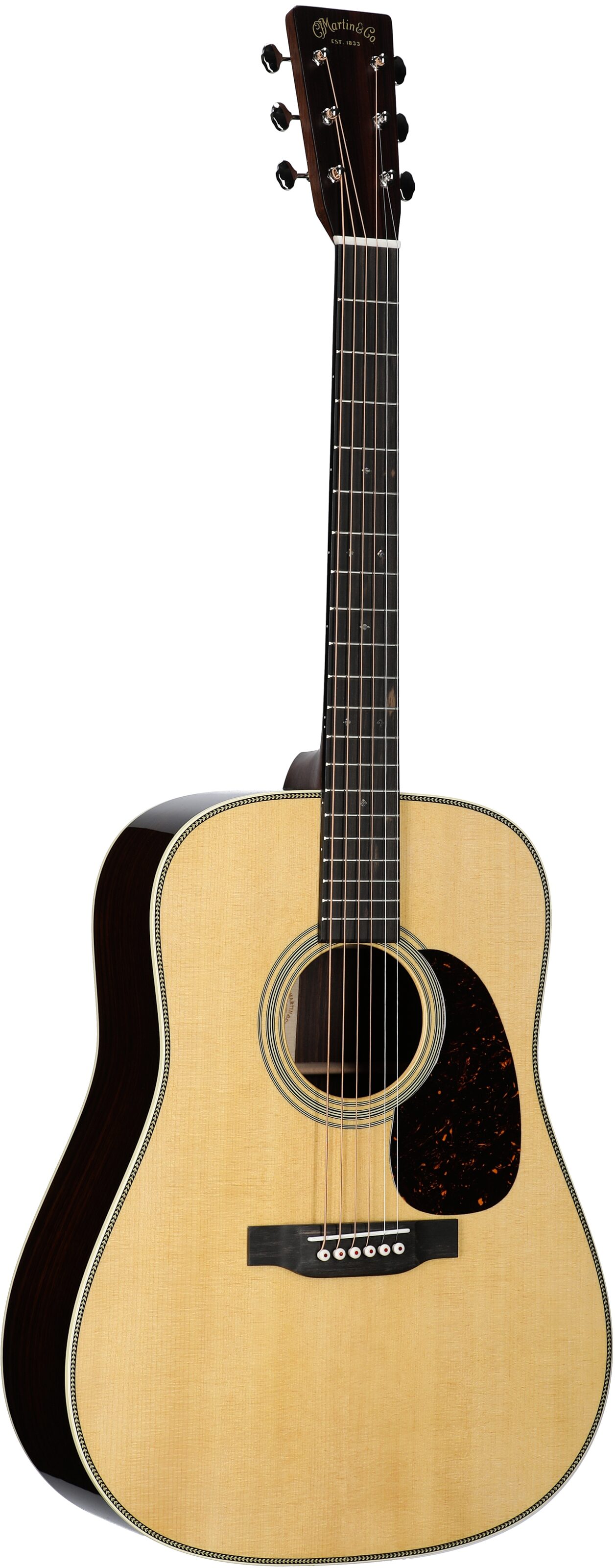 Martin HD-28 Redesign Acoustic Guitar (with Case), Natural, Serial Number M2788154, Body Left Front