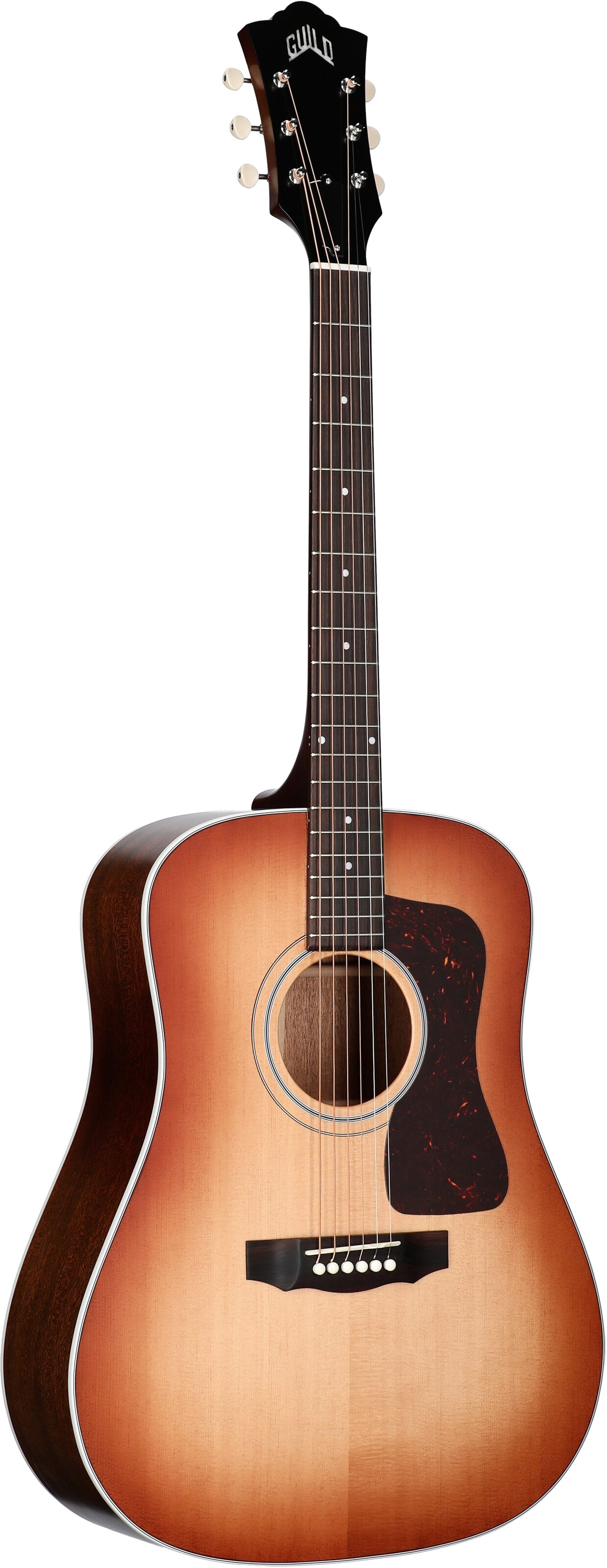 Guild D-40 Standard Dreadnought Acoustic Guitar, Pacific Sunset, Serial Number C240335, Body Left Front