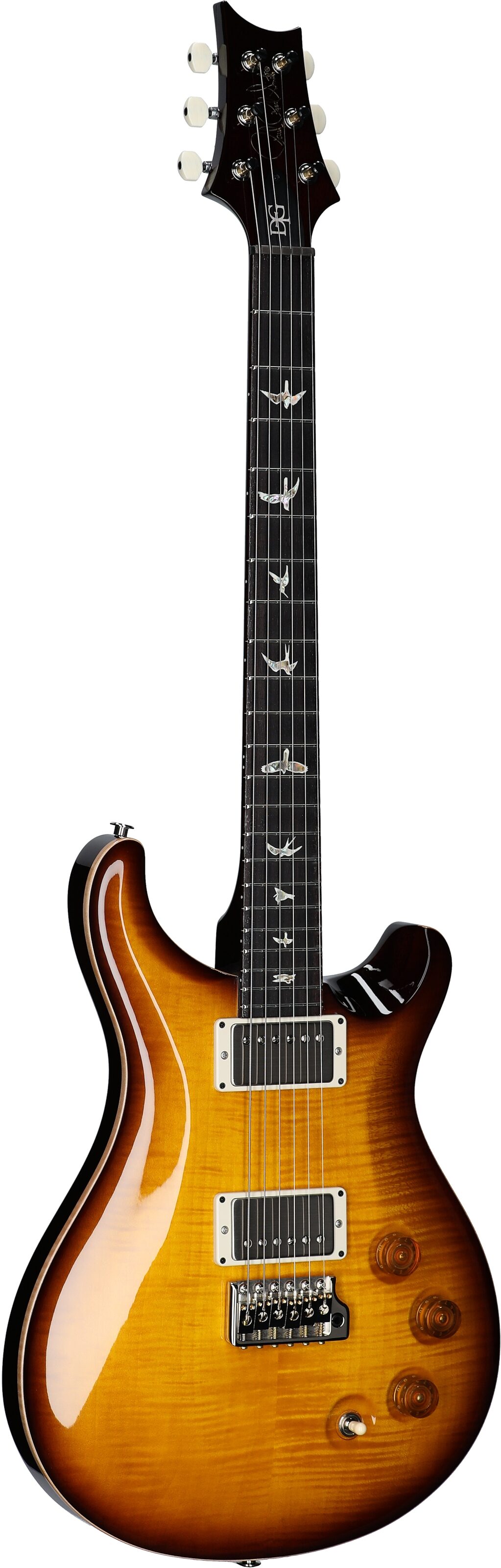 PRS Paul Reed Smith DGT Electric Guitar (with Case), McCarty Tobacco Sunburst, Serial Number 0393412, Body Left Front