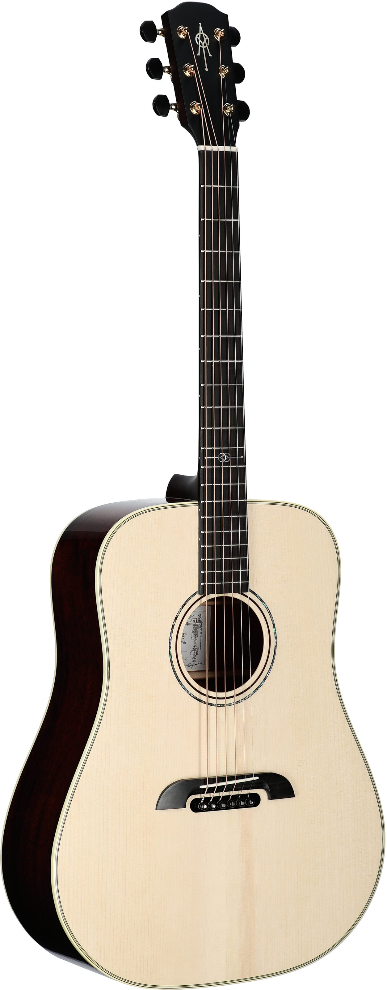 Alvarez Yairi DYM60HD Masterworks Acoustic Guitar (with Case), New, Serial Number 76612, Body Left Front