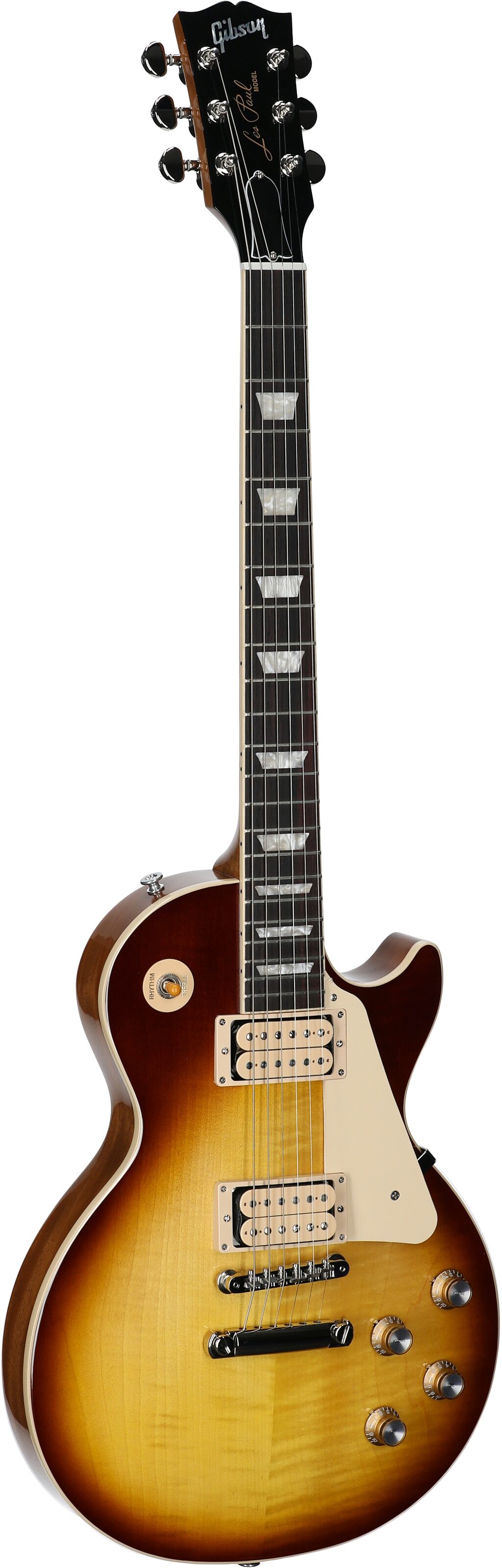 Gibson Limited Edition Les Paul Standard '60s Double Trouble Electric Guitar, Vintage Tobacco, Serial Number 202150112, Body Left Front