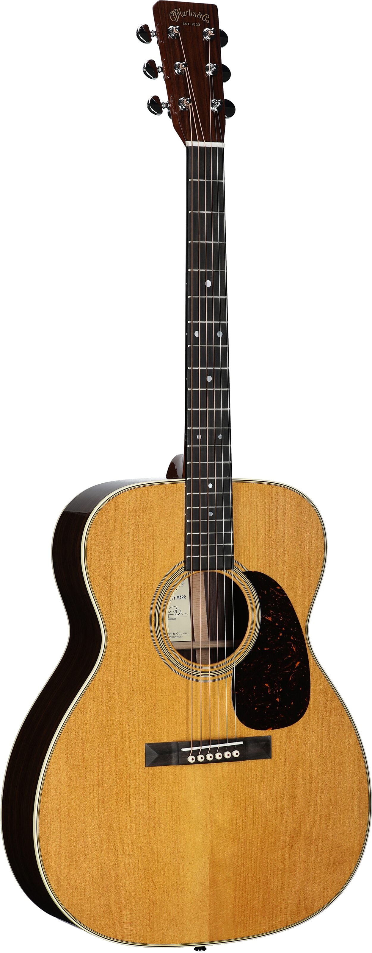 Martin M-6 Johnny Marr Acoustic-Electric Guitar, New, Serial Number M2918900, Body Left Front