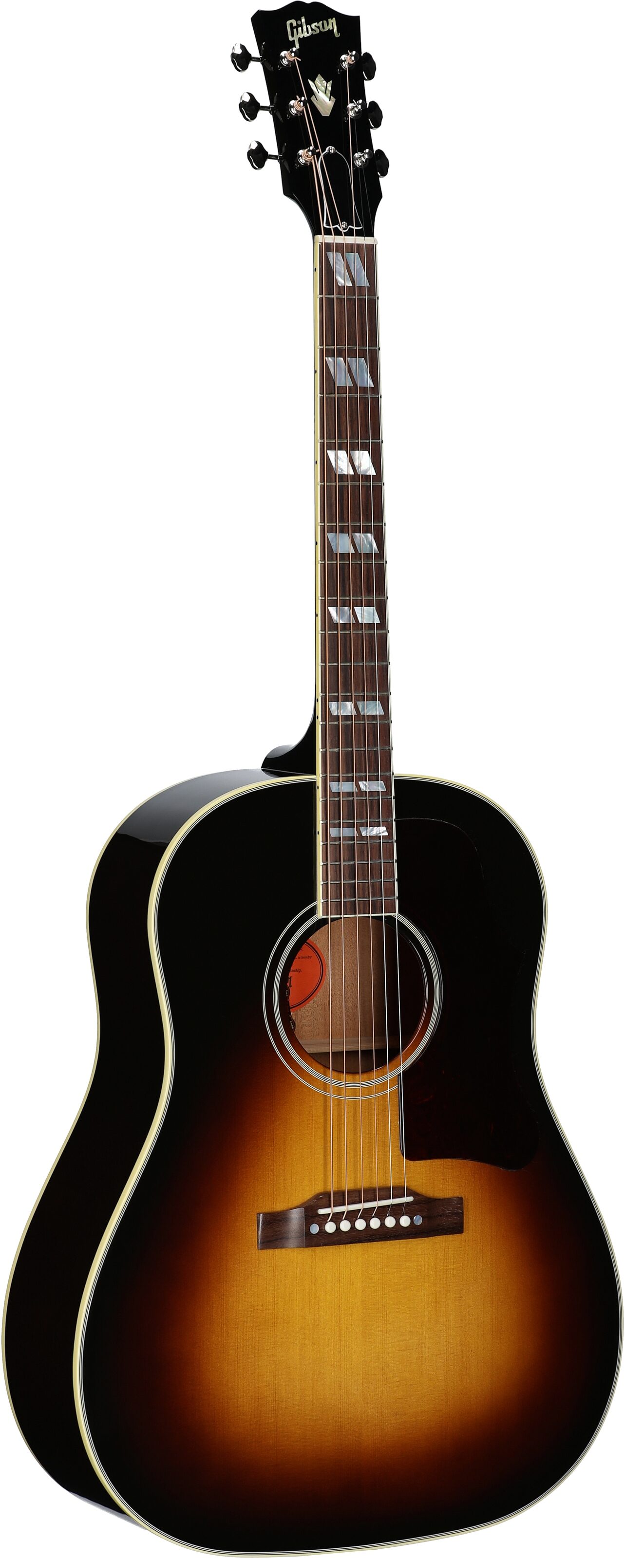 Gibson Southern Jumbo Original Acoustic-Electric Guitar (with Case), Vintage Sunburst, Serial Number 20435082, Body Left Front