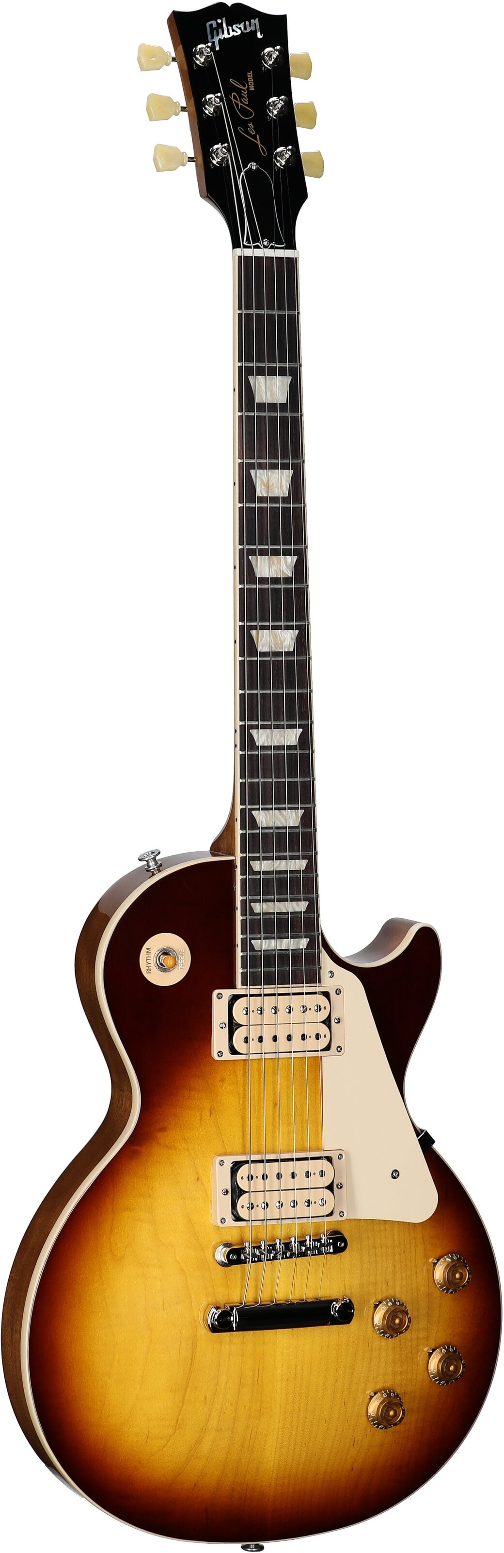 Gibson Limited Edition Les Paul Standard '50s Double Trouble Electric Guitar, Vintage Tobacco, Serial Number 208750314, Body Left Front