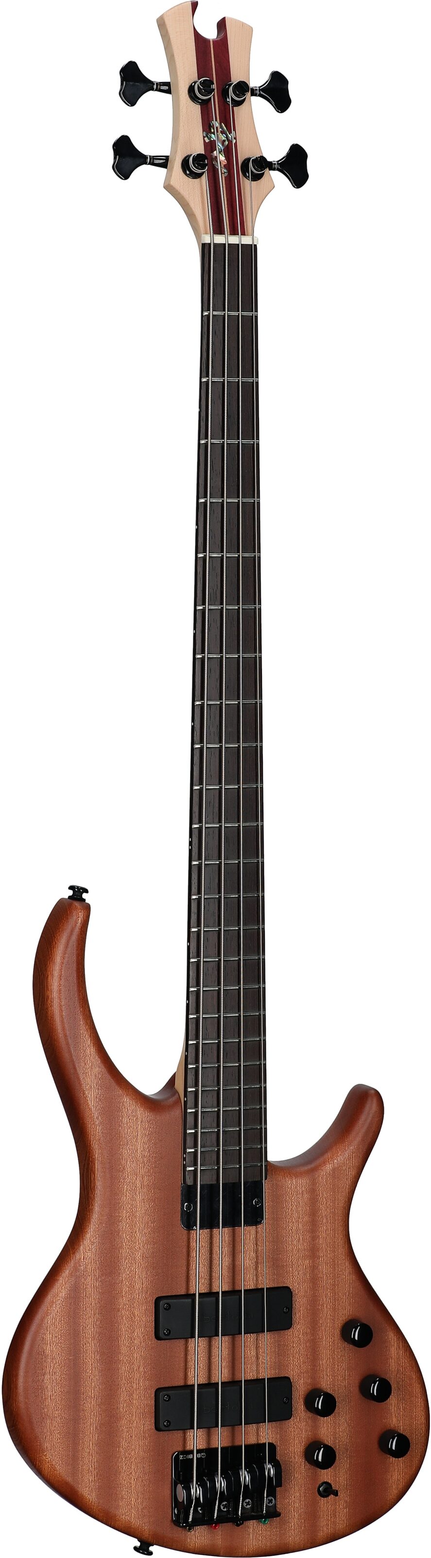 Tobias Killer B IV Bass Guitar (with Gig Bag), Satin Natura, Body Left Front