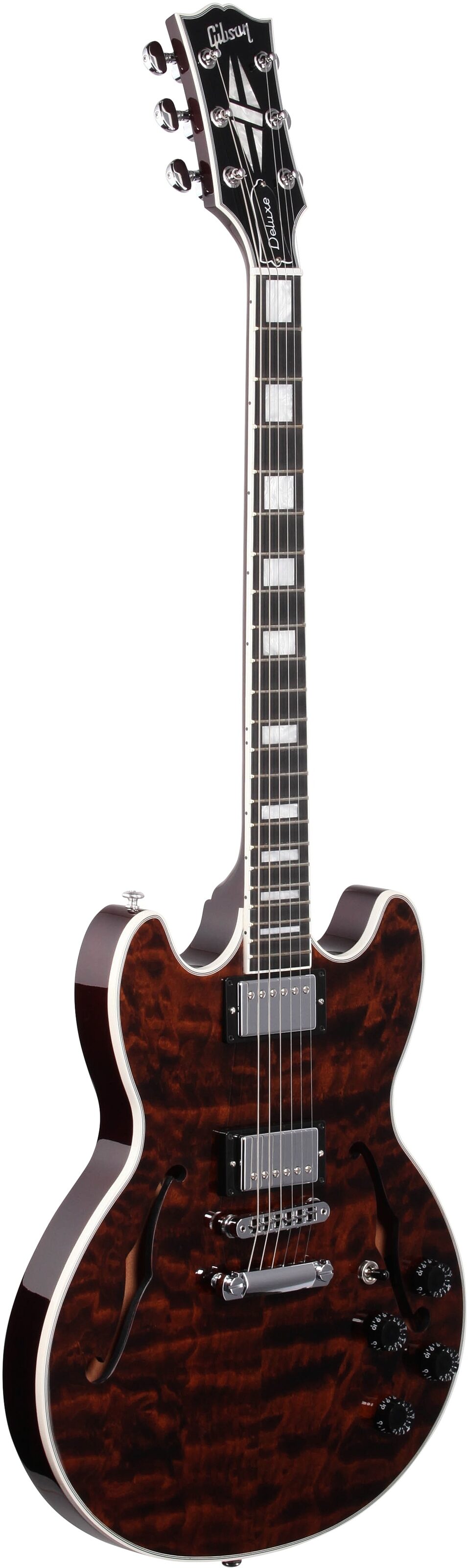Gibson Limited Edition Midtown Deluxe Quilted Electric Guitar (with Case), Body Left Front