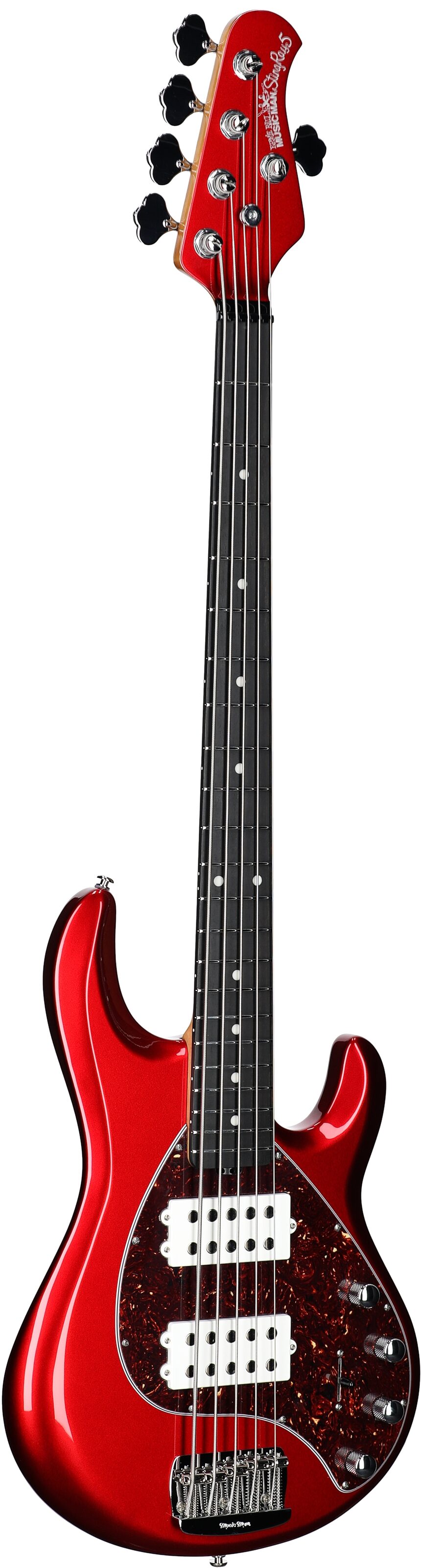 Ernie Ball Music Man StingRay 5 Special HH Electric Bass (with Case), Candyman, Body Left Front