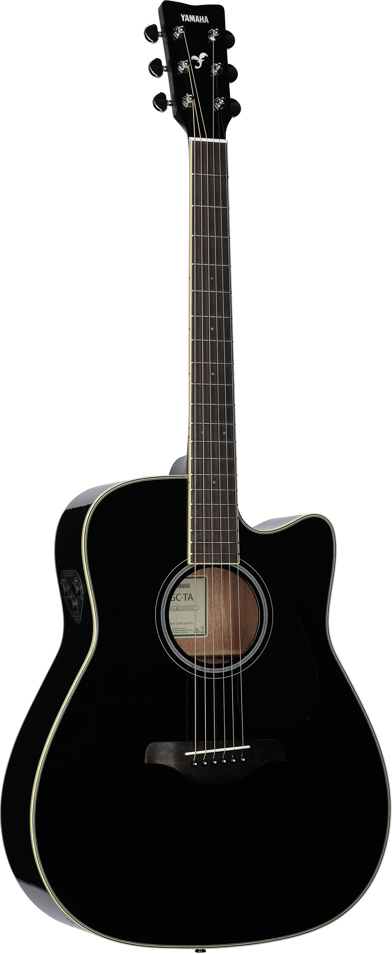 Yamaha FGC-TA Cutaway TransAcoustic Guitar