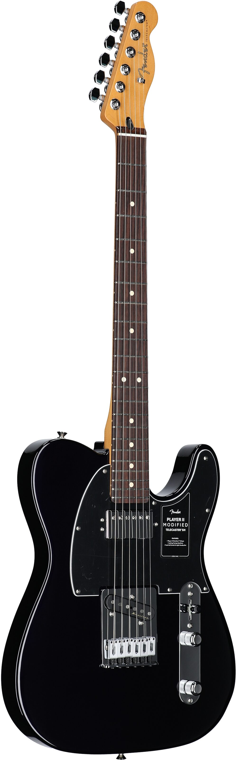 Fender Player II Modified Telecaster SH Electric Guitar, Rosewood Fingerboard (with Gig Bag), Dusk, Open Box (Very Good), Body Left Front