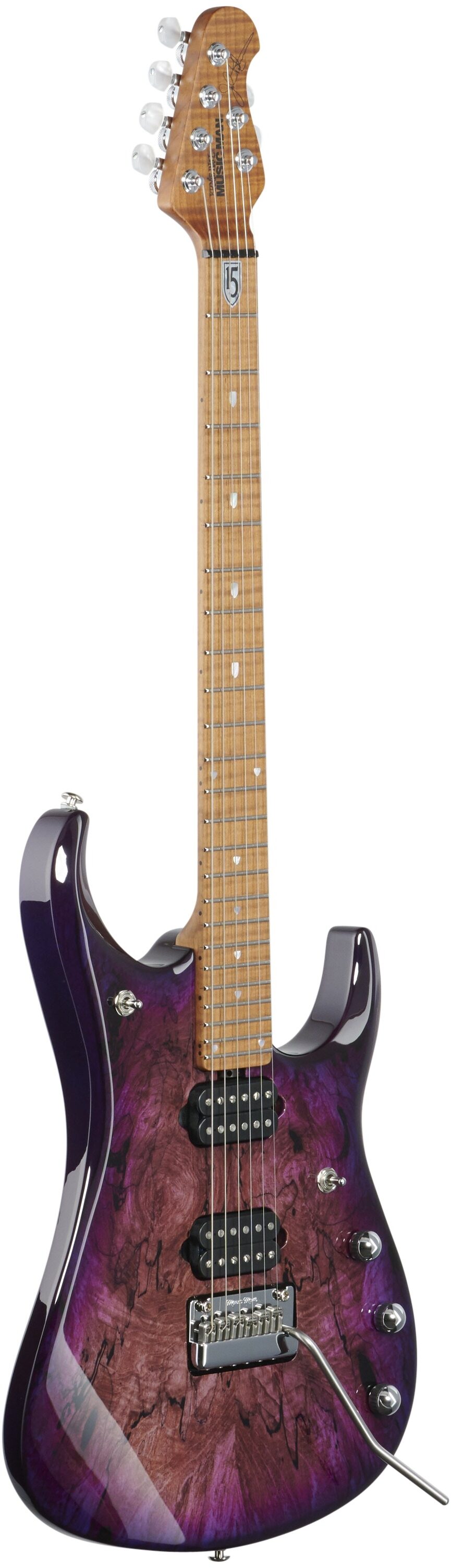 Music Man John Petrucci JP-15 BFR (with Case), Body Left Front
