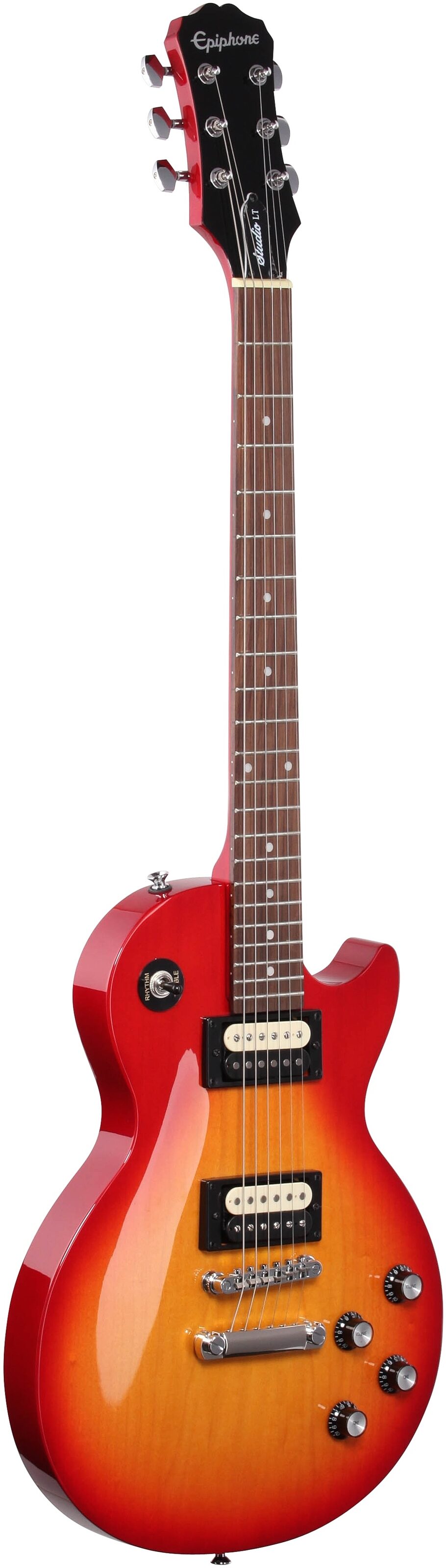 Epiphone Les Paul Studio E1 Electric Guitar, Heritage Cherry Sunburst, Body Left Front
