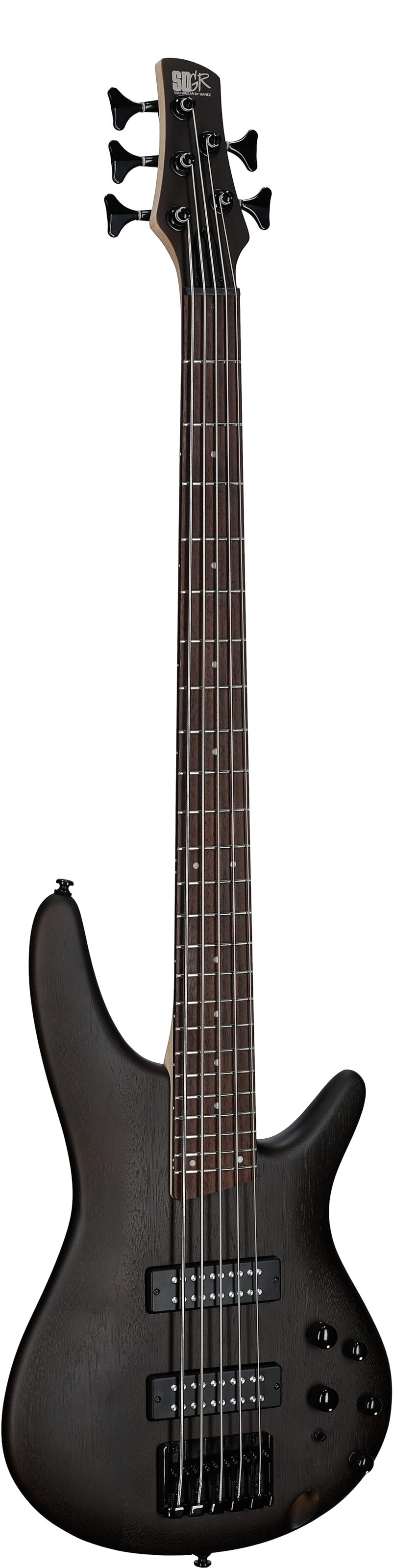 Ibanez SR305EB Electric Bass, 5-String, Walnut Flat, Body Left Front