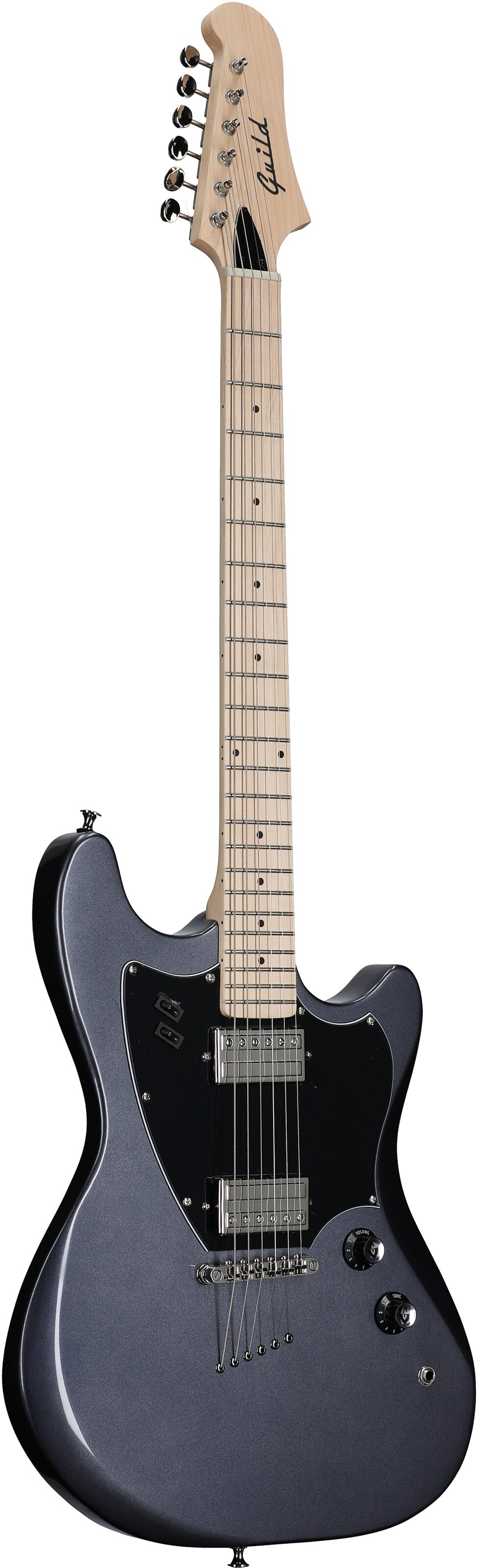 Guild Surfliner HH Electric Guitar, Canyon Dusk, Body Left Front