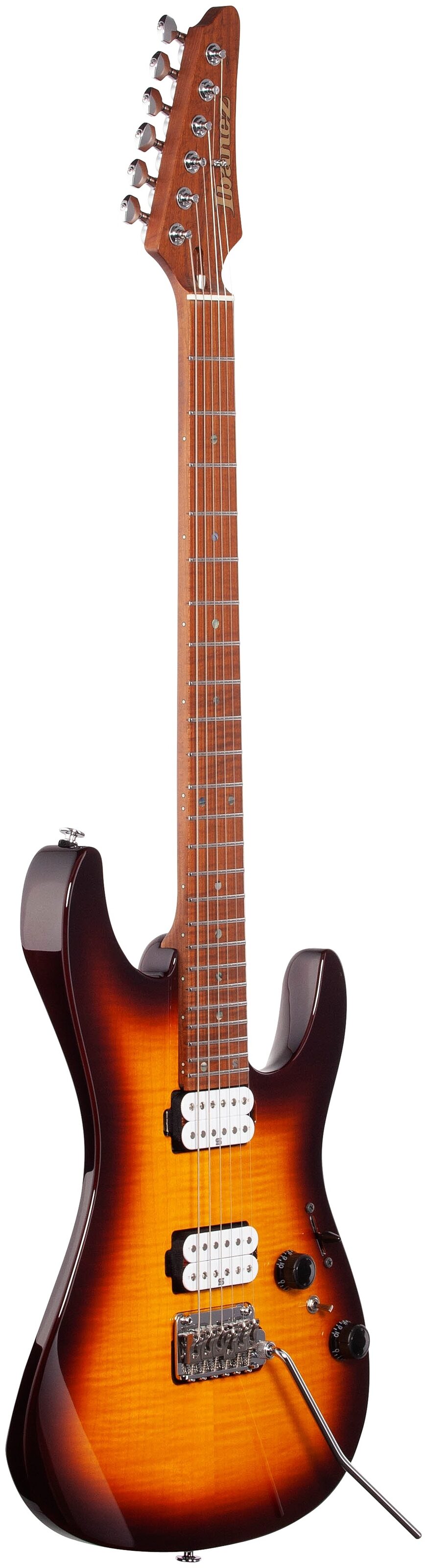 Ibanez AZ2402FF Prestige Electric Guitar (with Case), Body Left Front