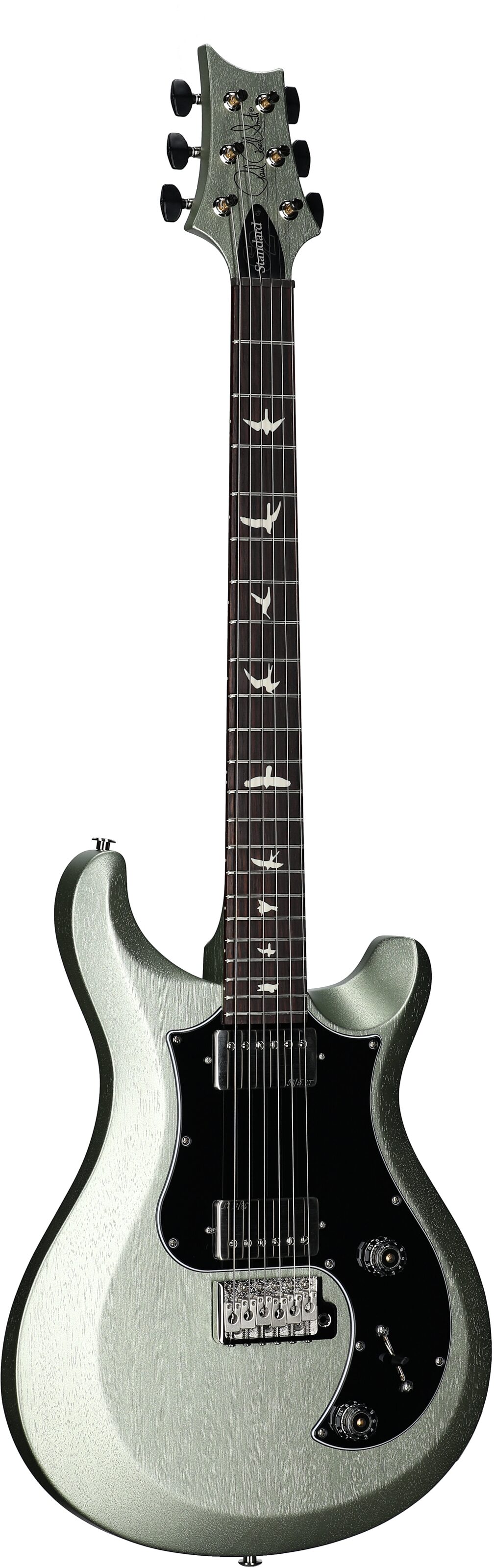 PRS Paul Reed Smith S2 Standard 22 Satin Electric Guitar, Mavis Mint Metallic, Body Left Front