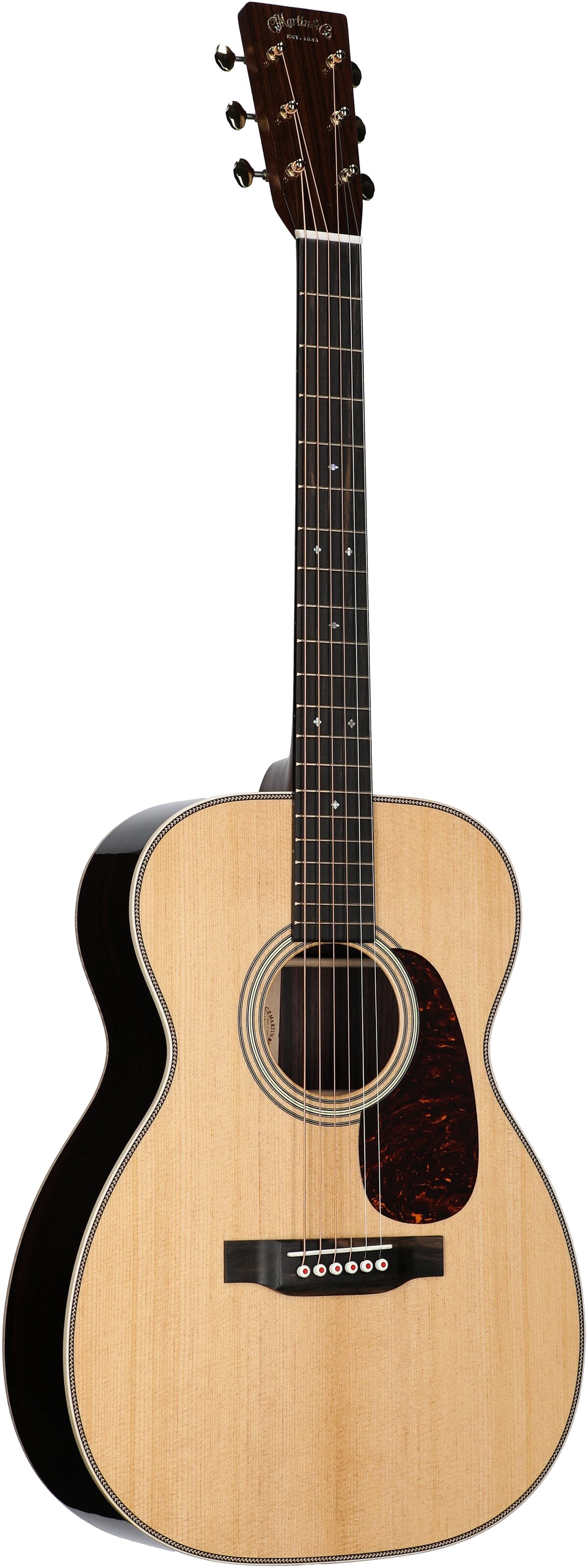 Martin 00-28 Modern Deluxe Acoustic Guitar (with Case), New, Body Left Front