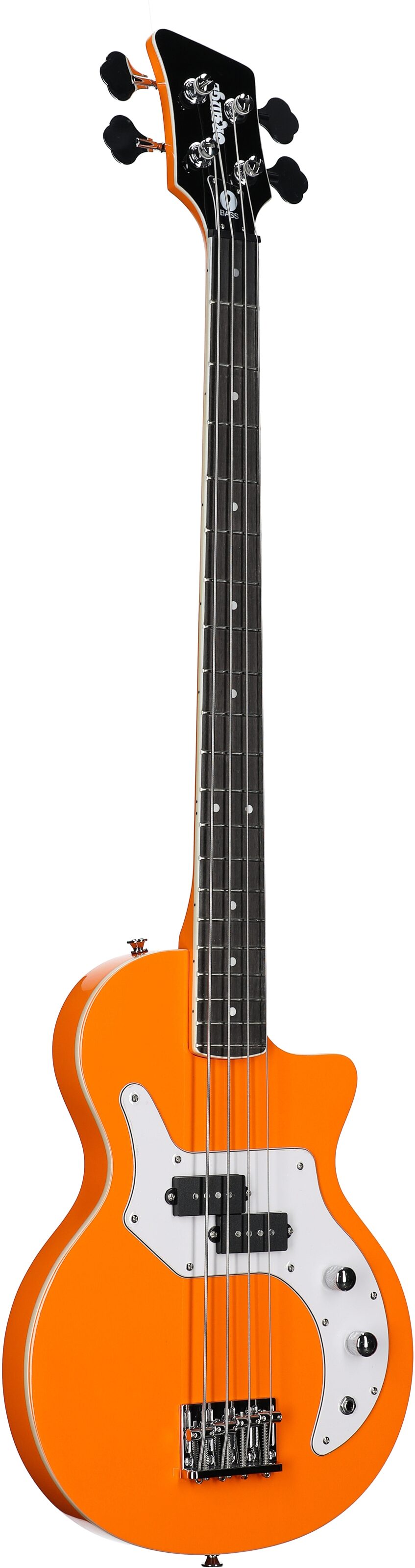 Orange O Bass Electric Bass (with Gig Bag), Orange, Open Box (Very Good), Body Left Front