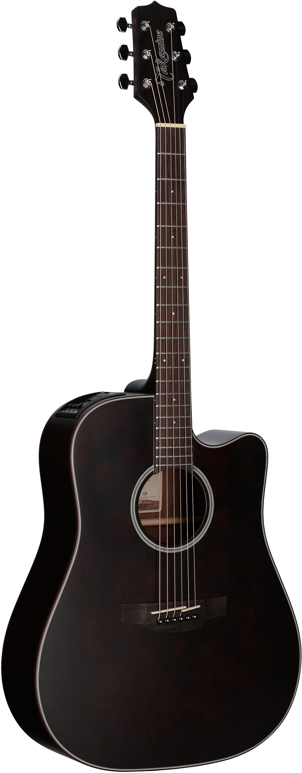 Takamine GD-21CE Acoustic-Electric Guitar, Satin Molasses, Body Left Front