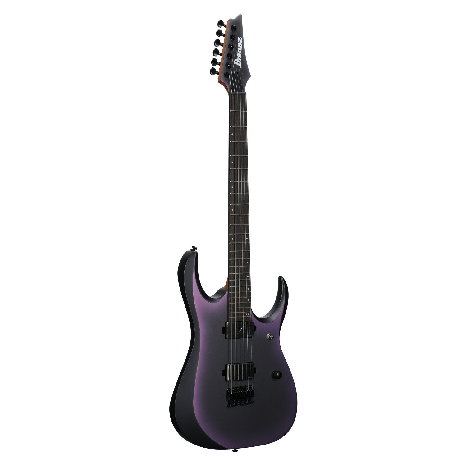 Ibanez RGD61 Electric Guitar, Black Aurora Burst, Body Left Front