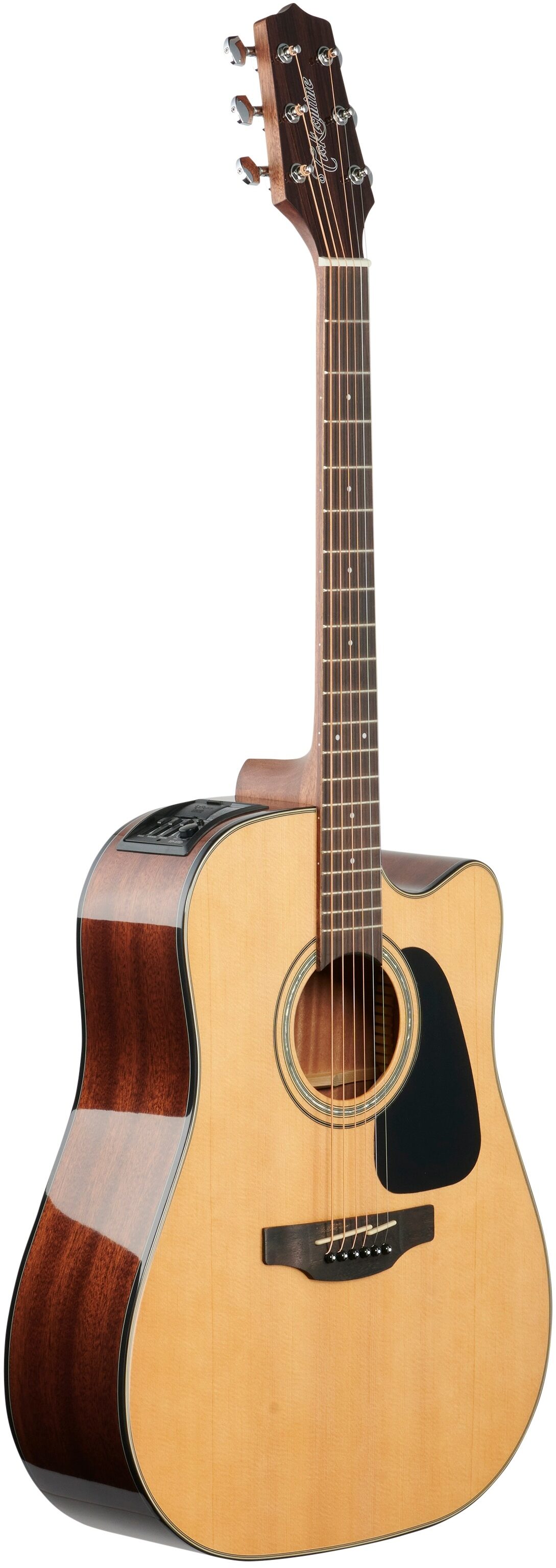 Takamine GD30CE Dreadnought Cutaway Acoustic-Electric Guitar, Natural, Body Left Front