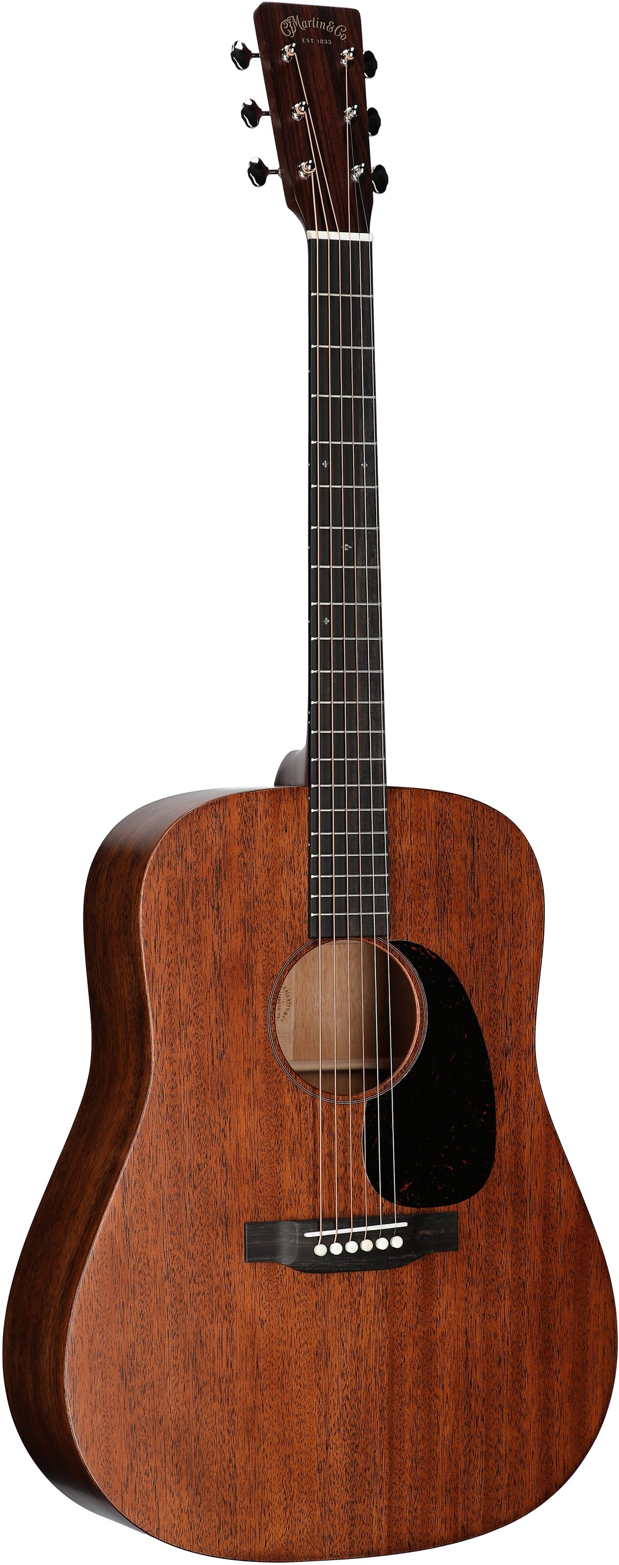 Martin D-17-v2 Acoustic Guitar (with Case), Natural, Body Left Front