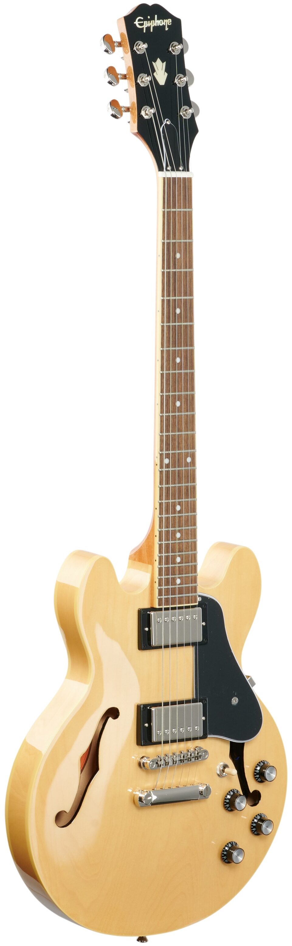 Epiphone ES-339 Semi-Hollowbody Electric Guitar, Natural, Body Left Front
