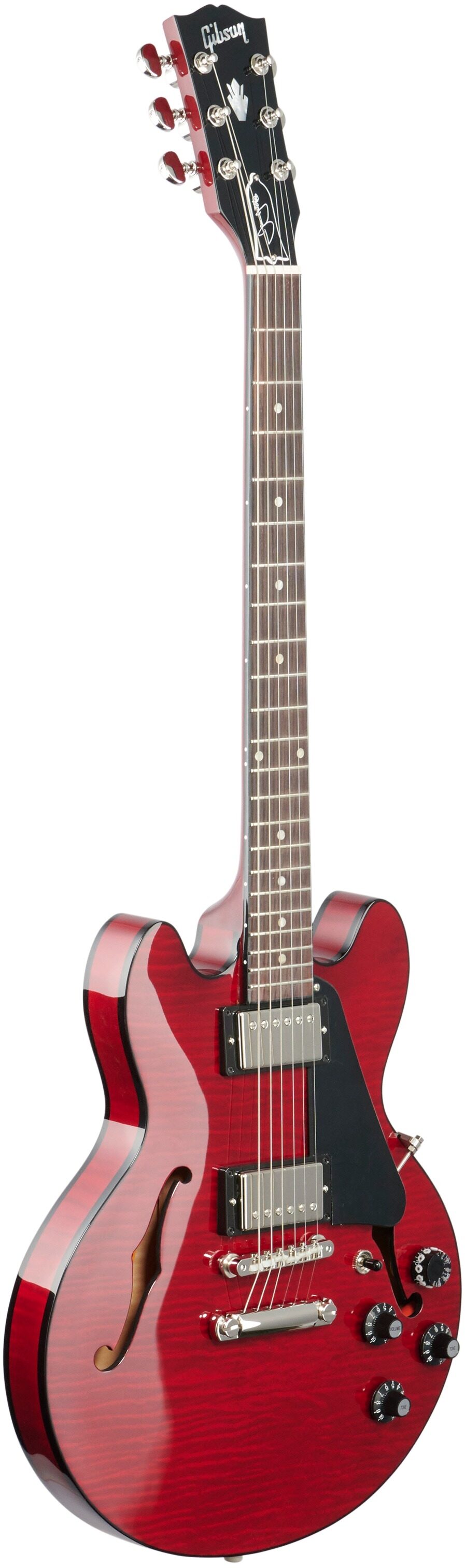 Gibson Limited Edition Joan Jett ES-339 Semi-Hollowbody Electric Guitar (with Case), Body Left Front