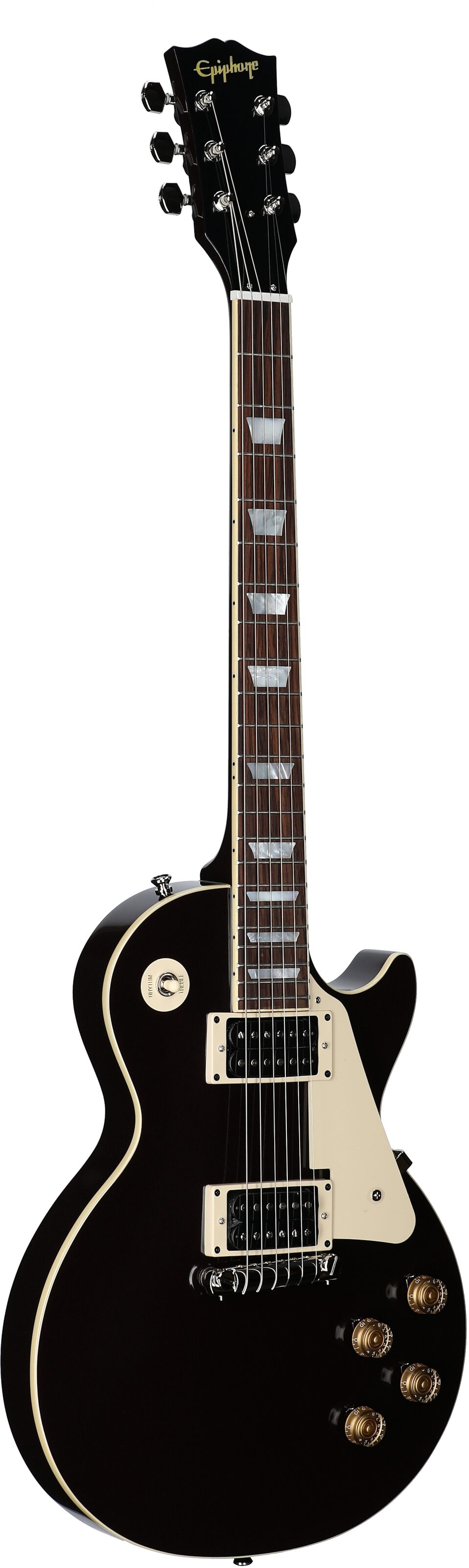 Epiphone Inspired by Gibson Custom Jeff Beck 1954 Les Paul Electric Guitar (with Case), Oxblood, Body Left Front