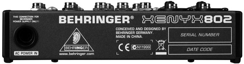 Behringer XENYX 802 Stereo Mixer zZounds