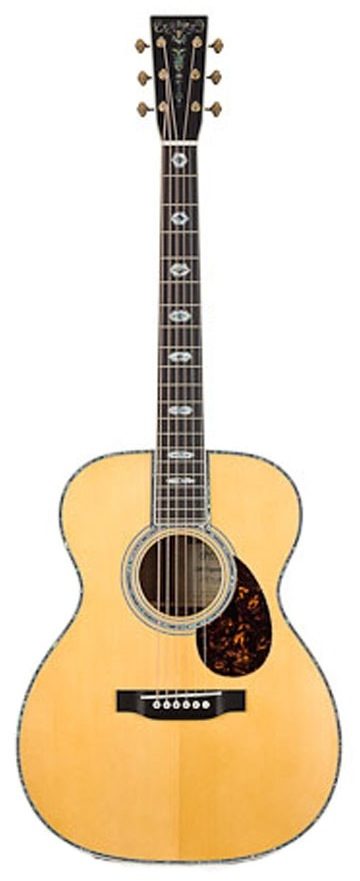Martin OM Figured Koa Acoustic Guitar (with Case), Main