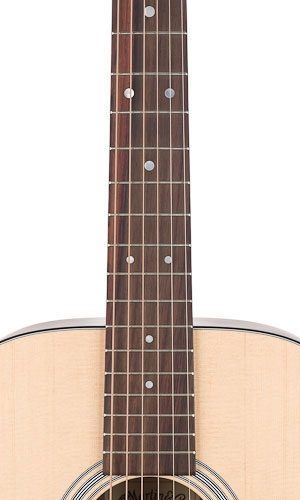 Martin OM-1E Acoustic-Electric Guitar (with Case), Neck