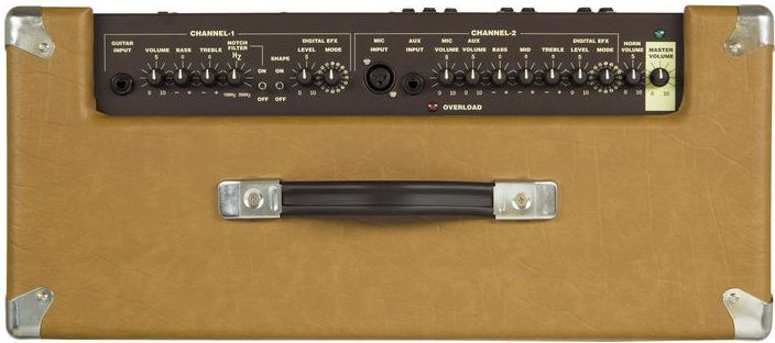 UltraSound PRO-250 Acoustic Guitar Amplifier (250 Watts, 1x10"), Top