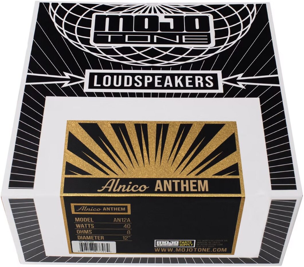 Mojotone AN12C Anthem Guitar Speaker (12"), 8 Ohms, Alnico, Action Position Back