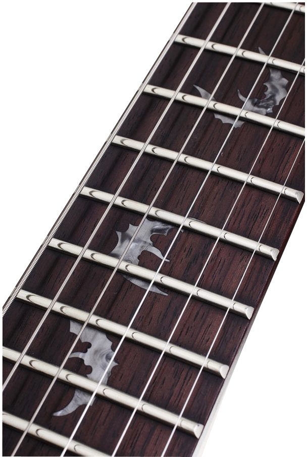 Schecter Damien Riot Electric Guitar, Fretboard