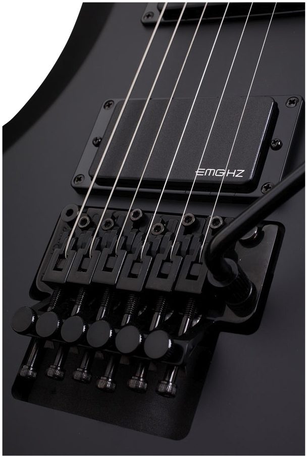 Schecter Damien Riot FR Electric Guitar with Floyd Rose, Tremolo