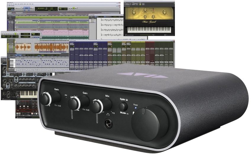 Avid Mbox Mini USB Audio Interface (with Pro Tools)