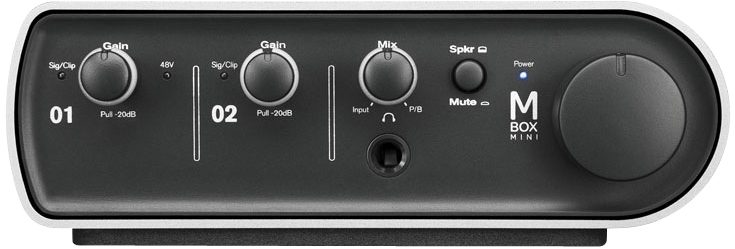 Carte son Avid Mbox mini ultra-compact 2x2 audio interface
