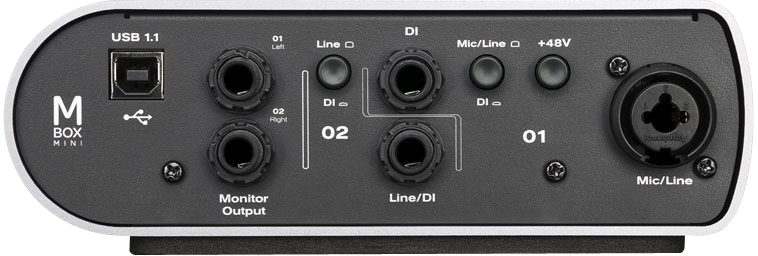 Avid Mbox Mini USB Audio Interface (with Pro Tools) | zZounds