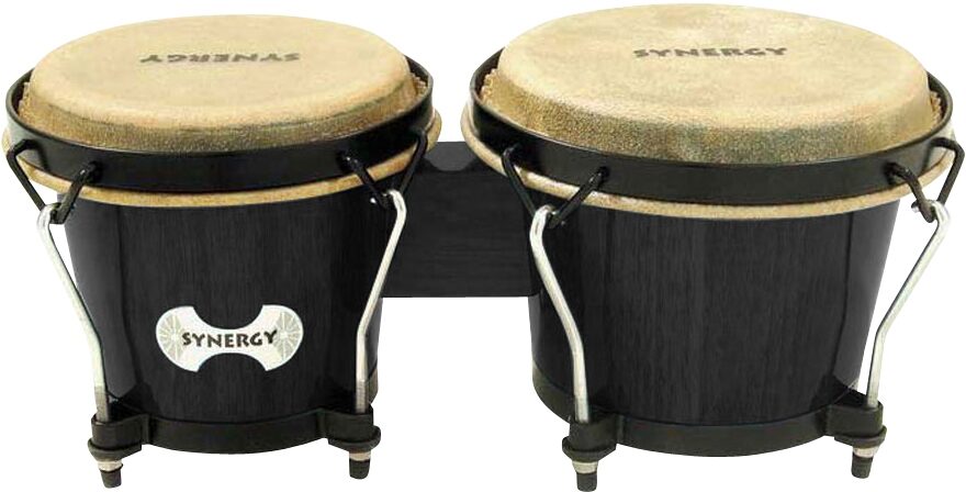 Toca Synergy Bongo Set, Transparent Black