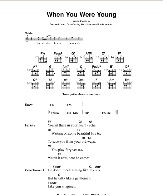 Lyrics and chords