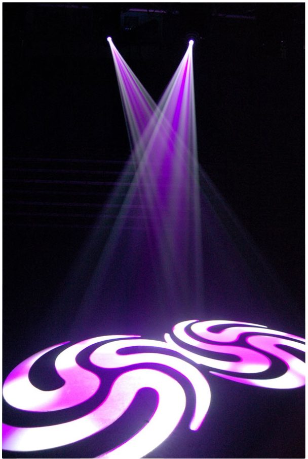 Chauvet Q-SPOT 260-LED Moving Yoke Light, FX3