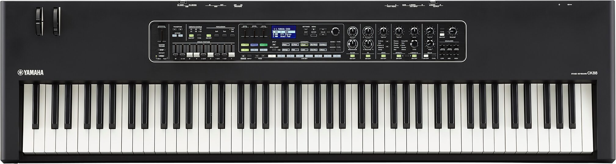 Yamaha CK88 Stage Performance Keyboard, 88Key zZounds