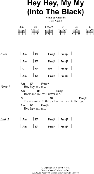 Hey Now! - Guitar Chords/Lyrics