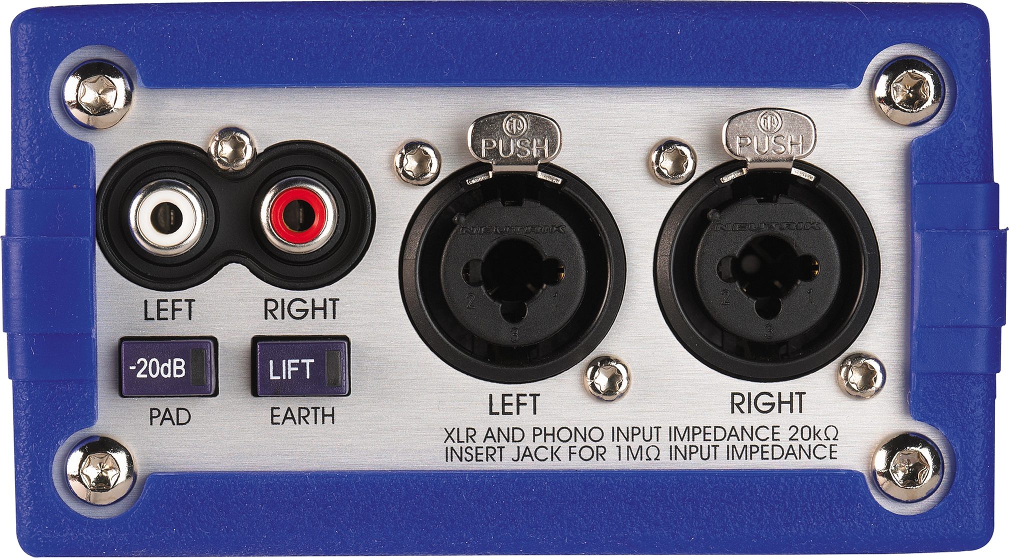 Klark Teknik DN200 Active Stereo DI Box, Action Position Back