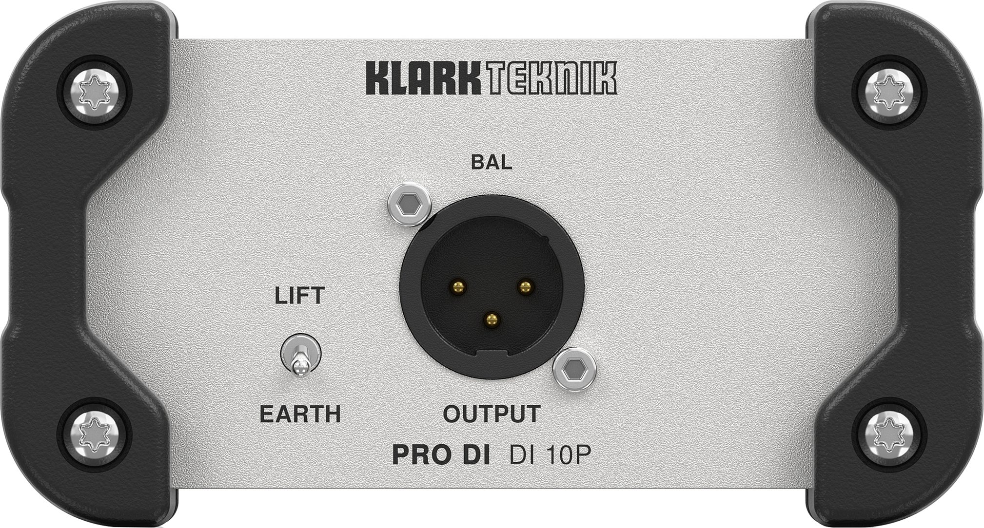 Klark Teknik DI 10P Passive Direct Injection Box Stereo Input Box, Action Position Back