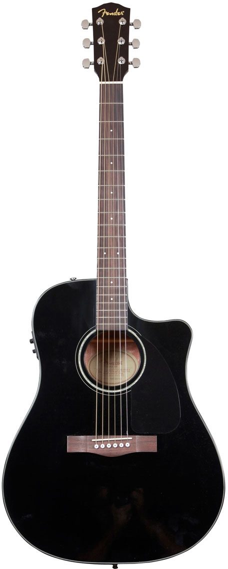 Fender CD-60CE Classic Design Acoustic-Electric Guitar (with Case)