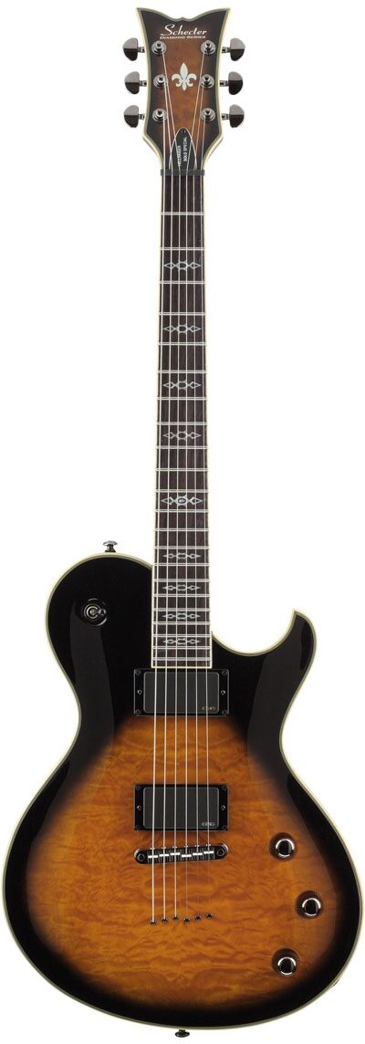 Schecter Hellraiser Special SOLO6 Electric Guitar, Dark Vintage Sunburst